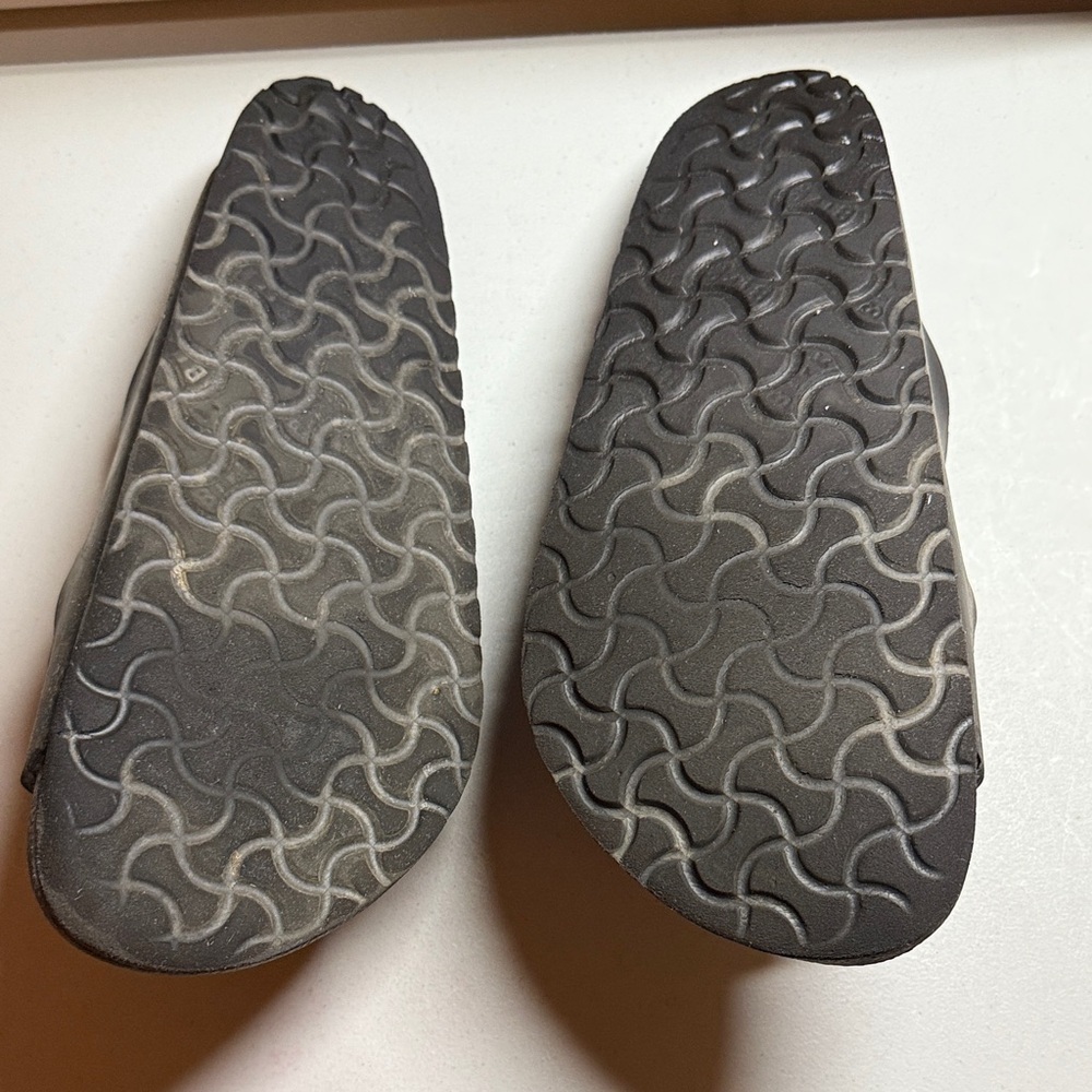 Birkenstock Charcoal Double-Strap Sandals - Picture 3 of 6